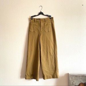 Everlane Wide Leg Crop Patch Pocket Pant